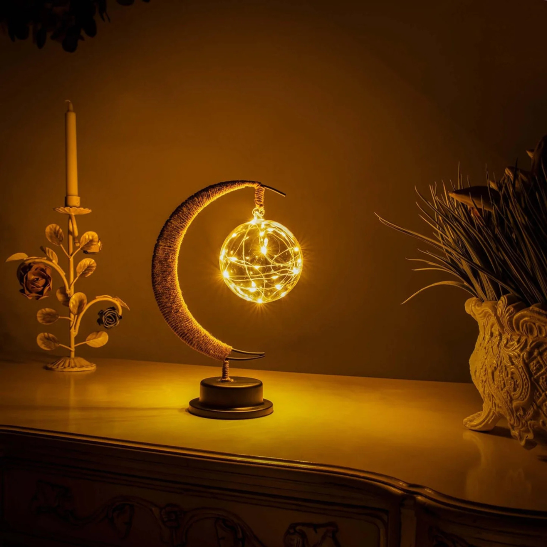 Solvix – Mond Tischlampe
