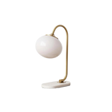 Illumina – Glas Metall Tischlampe