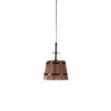 RustikaLights – Holz Eimer Lampe