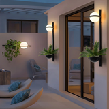 Zirro - LED Außenwandleuchte mit modernem, wasserdichtem Design