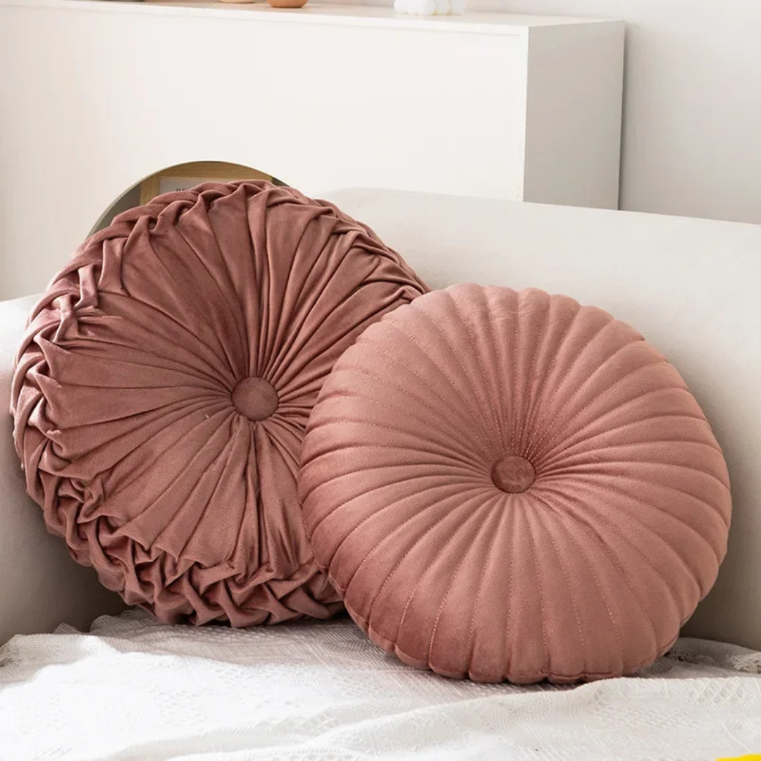 FluffyWheel – Rundes Dekokissen