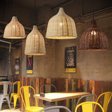 Luminoir – Bambus Rattan Hängelampe