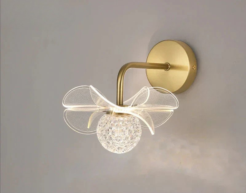 BloomGlow – LED Wandlampe