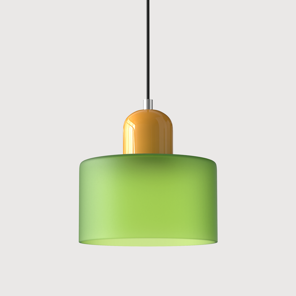 Bauhaus Glow – Glas Pendelleuchte