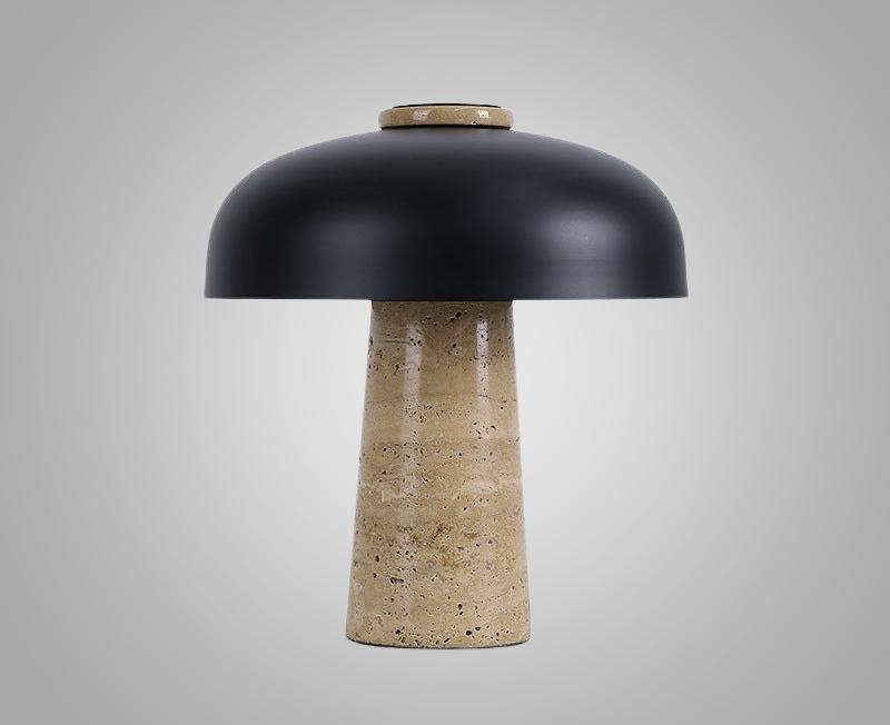 LuxeGlow - Marmor Tischlampe