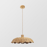 BohoLuxe – Rattan Hängelampe