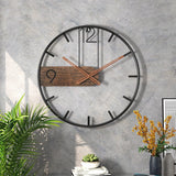 Luminoir - Walnuss Wanduhr