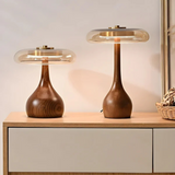 Zenna - LED Tischlampe aus Holz