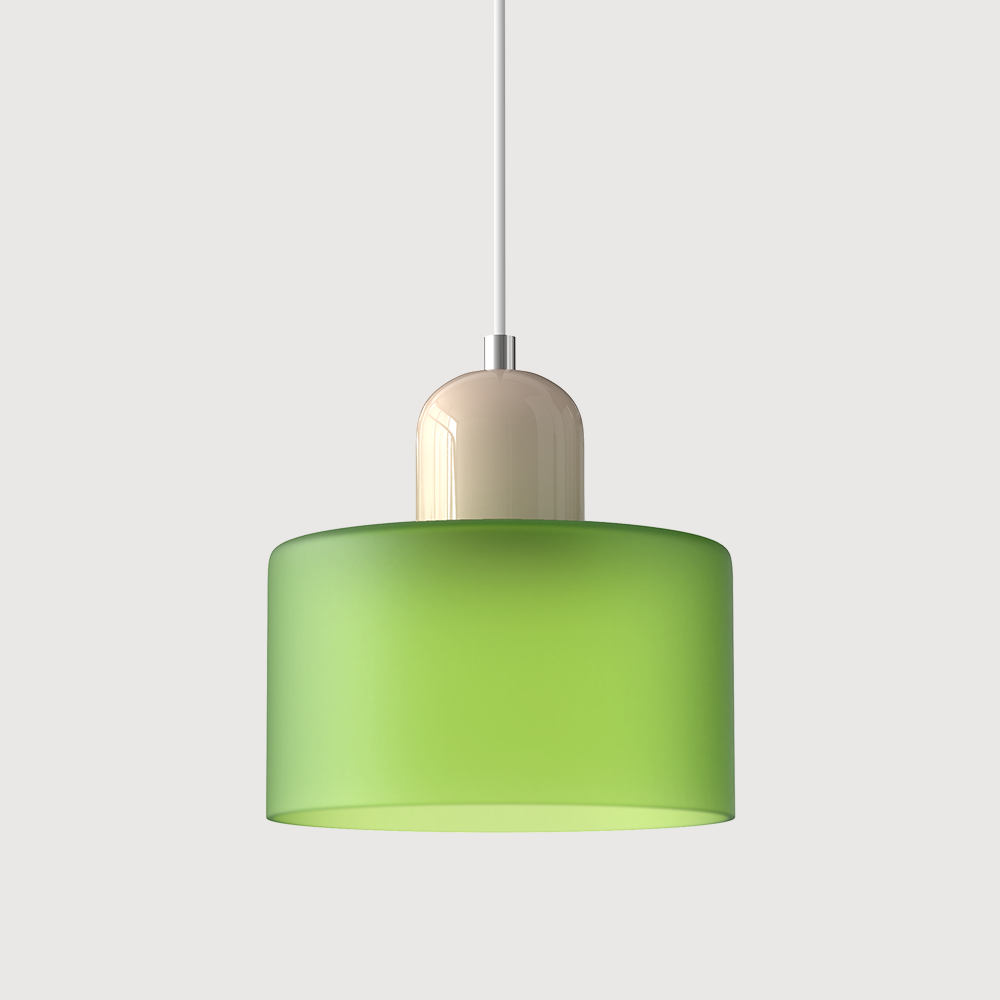 Bauhaus Glow – Glas Pendelleuchte