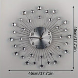 LuxeTime - Kristall Stiller Wecker