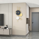 ModernHome - Gold Wanduhr