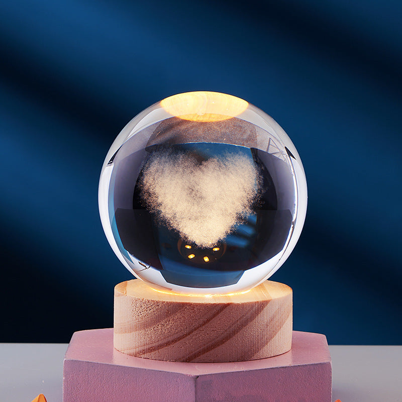 CrystalGlow – 3D Nachtlampe