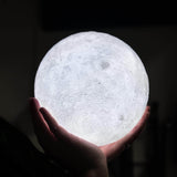 LunarGlow – Drahtlose 3D-Mondlampe
