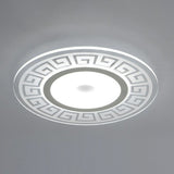 GreekKey - Acryl LED Deckenlampe