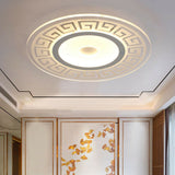 GreekKey - Acryl LED Deckenlampe