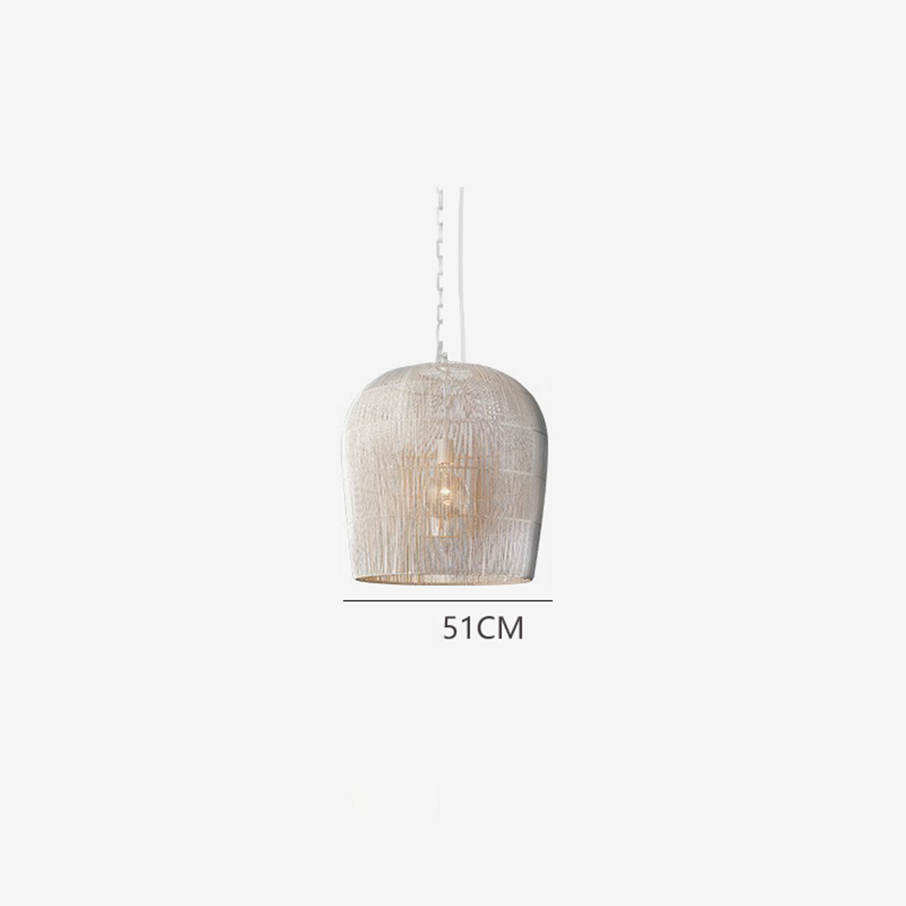 Nordlicht – Rattan Hängelampe