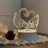 ZwaanLicht - 3D LED Tischlampe