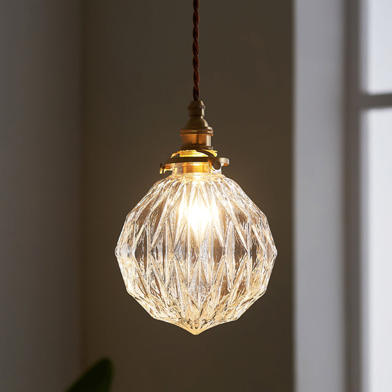Stellar – Industrielle Glas Pendelleuchte