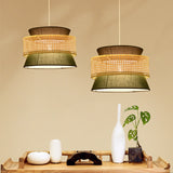 HomeGlow – Rattan Hängeleuchte