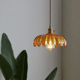 Blomma – Vintage Glas Hängelampe