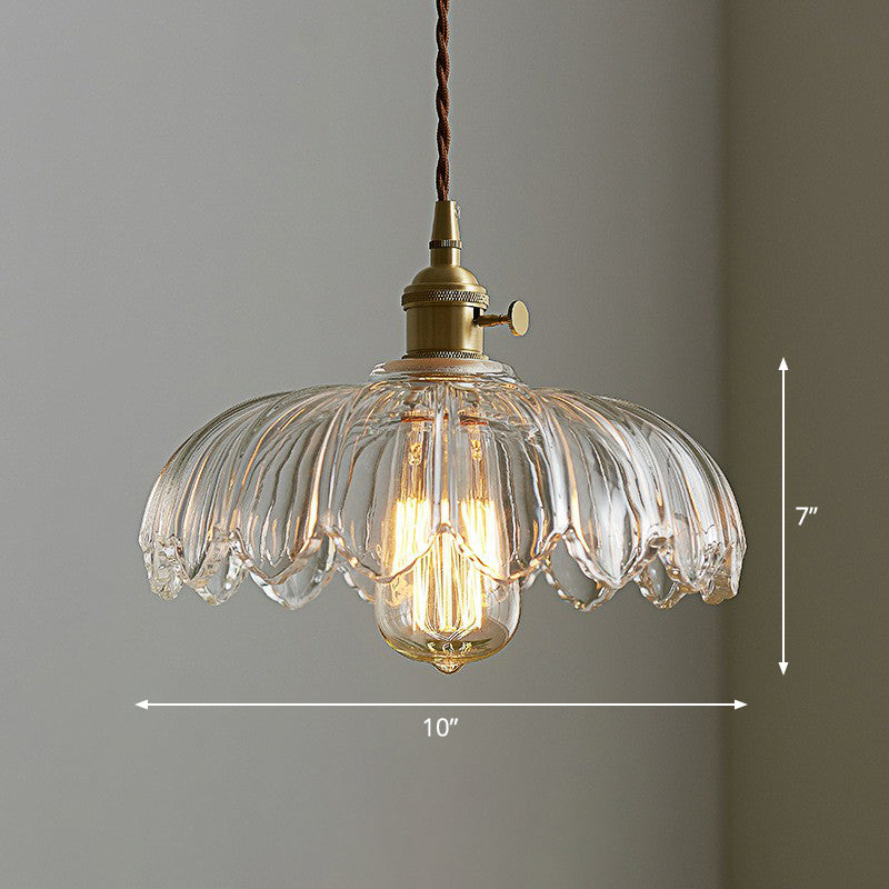 Glasblomma – Glas Pendelleuchte