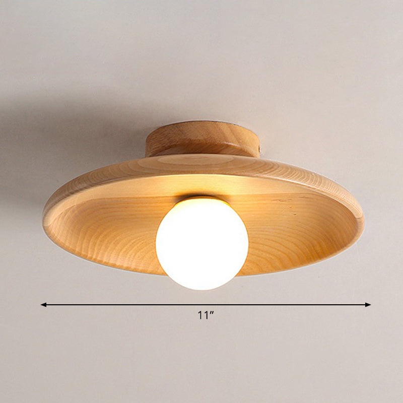 Luminara - Minimalistische Holz Deckenlampe