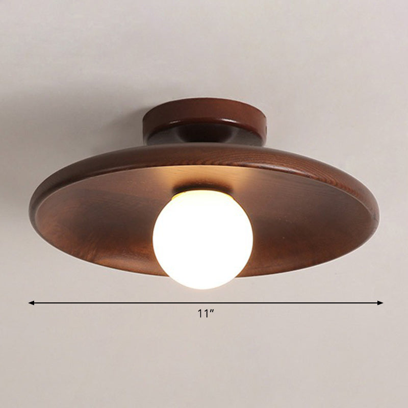 Luminara - Minimalistische Holz Deckenlampe