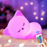 KittyGlow - Katzen Nachtlampe