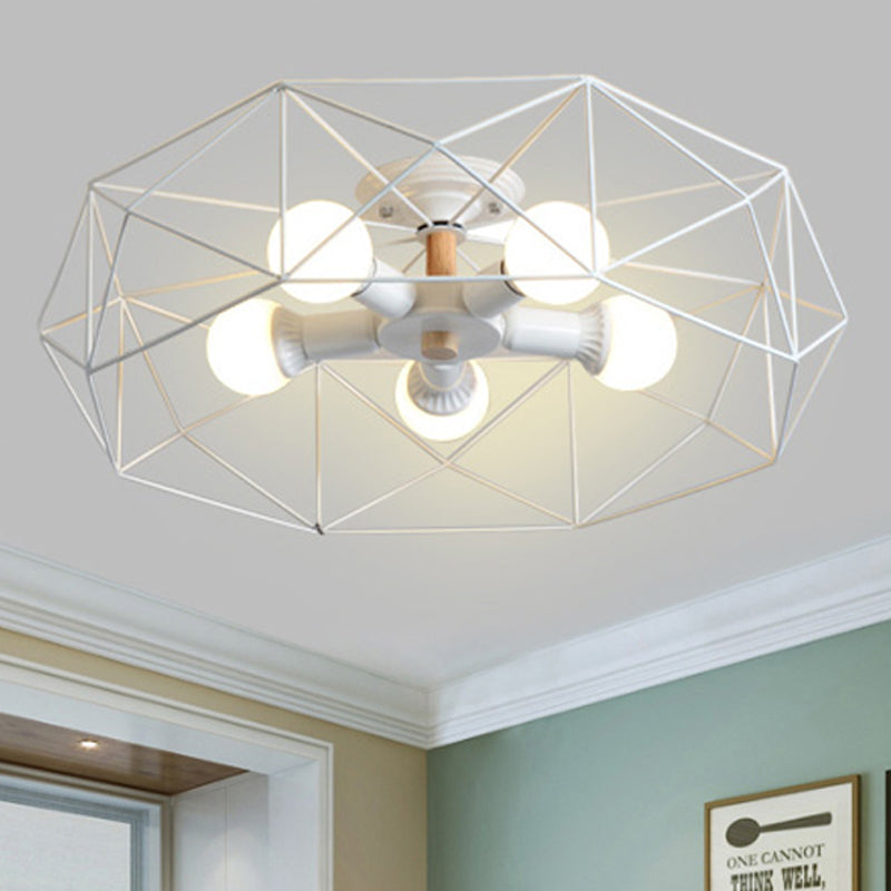 GeoLight – Geometrische Deckenleuchte aus Metall