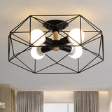 GeoLight – Geometrische Deckenleuchte aus Metall