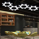 GearGlow – Wandleuchte im Industrie-Stil