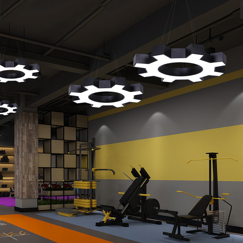 GearGlow – Wandleuchte im Industrie-Stil