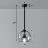 Orion - Schwarze Pendelleuchte Minimalistisch