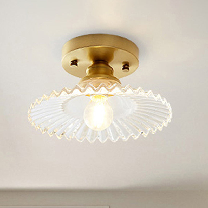 LuminaForm – Deckenlampe mit grünem Glas