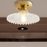 LuminaForm – Deckenlampe mit grünem Glas