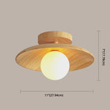 Luminexa – Holz-Deckenlampe