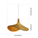 Anna - Rattan Pendelleuchte Beige