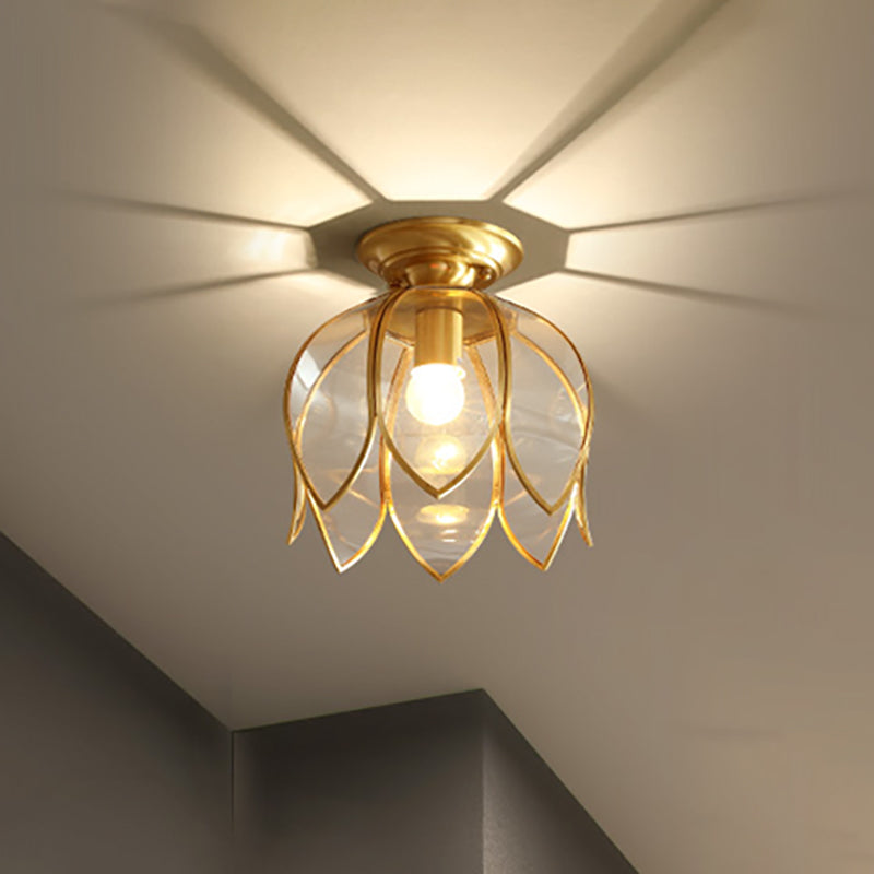 HeritageGlow – Messing Deckenlampe