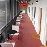 LuminaCraft - Roter Kristall Kronleuchter