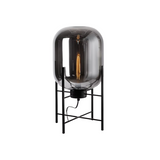 Lumora – Ovale Tischlampe aus Glas