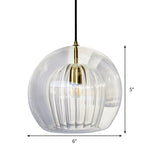 Luminara – Nordische Glas Deckenlampe