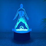 SportGlow - 3D Fußball LED Lampe