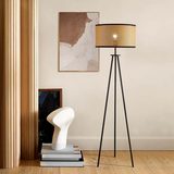Demeter - Rattan Stehlampe Wohnzimmer