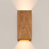 NordicGlow – Holz Wandleuchte