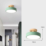 Illumine - Holz-Deckenleuchte LED