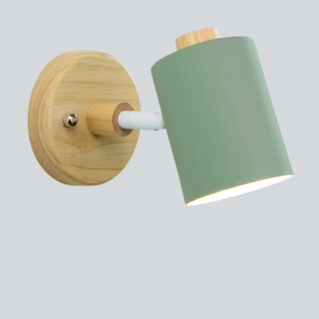 GlowWood – Wandleuchte aus Holz