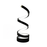 Leto – LED Tischlampe Spiralform