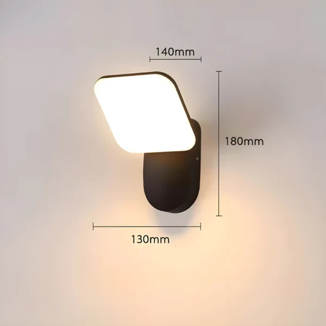 Solana - Wetterfeste LED-Außenwandleuchte mit Bewegungssensor