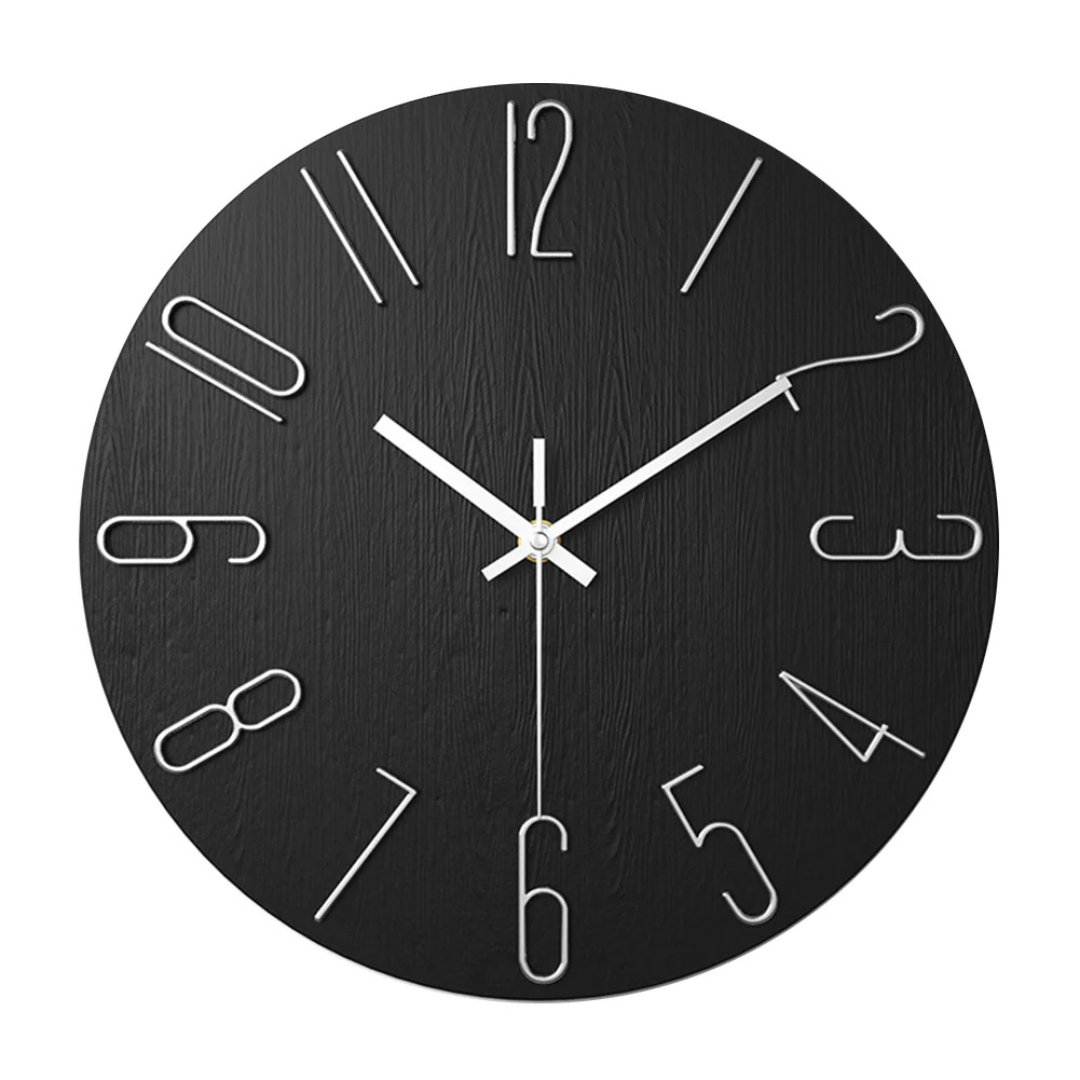 Aurora – Moderne Wanduhr fürs Wohnzimmer
