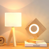 Oikos – LED Tischlampe Holz